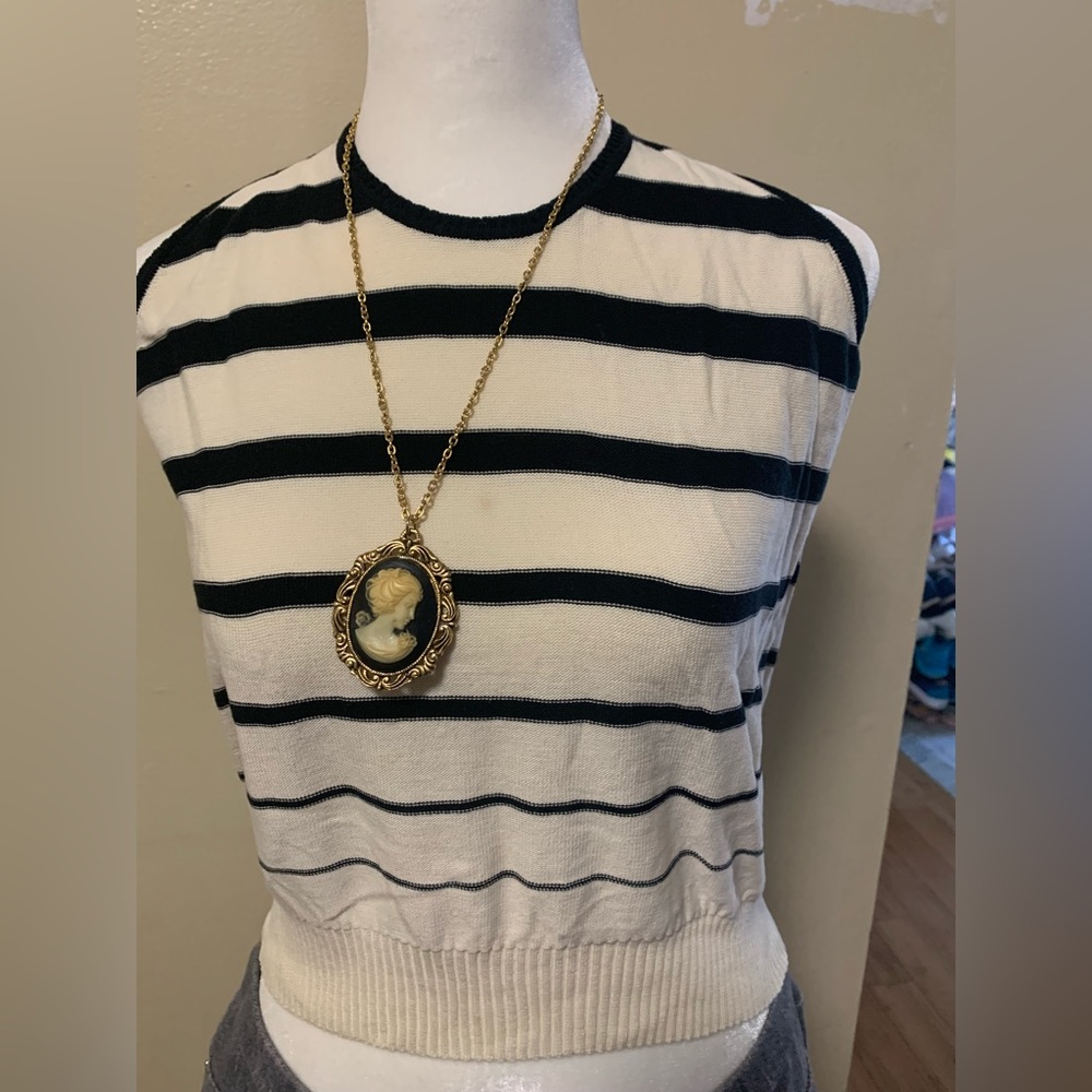 Sonia Rykiel Cotton Croppes top